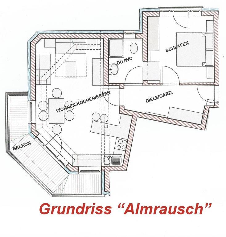 Am Schwand Apartment Grän Exterior foto